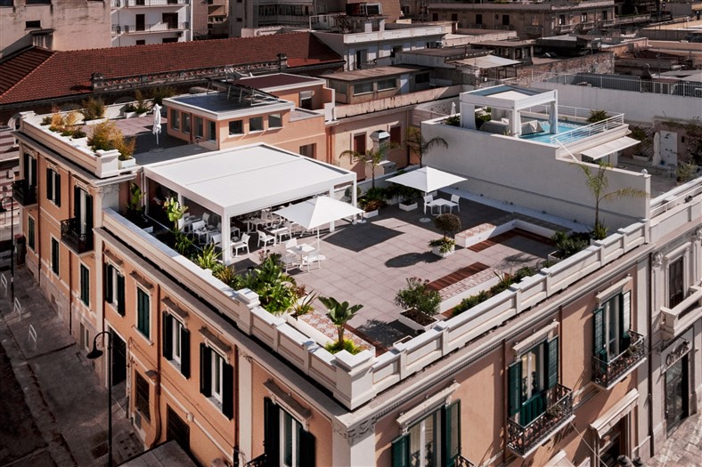 Hotel Medinblu-vista dall'alto