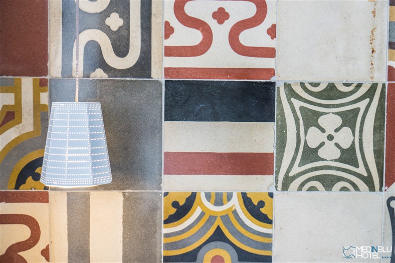 Hotel Medinblu dettaglio graniglia